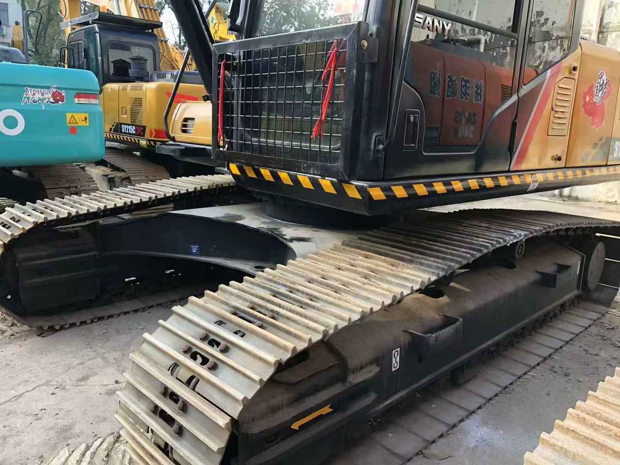 Excavadora de cadenas SANY sy215c: foto 13