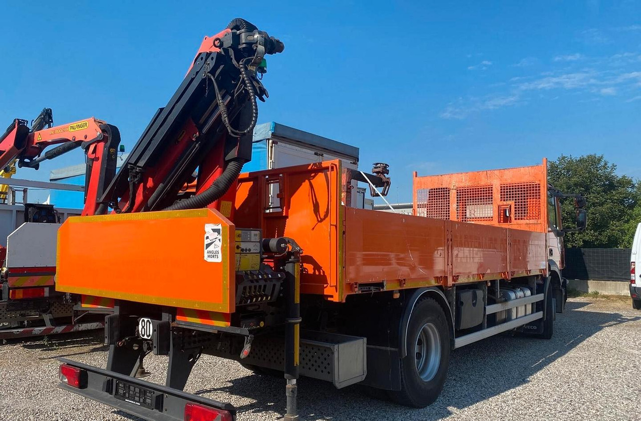 IVECO STRALIS 310 2018 CASSONE FISSO E GRU PALFING - Camión caja abierta, Camión grúa: foto 3 IVECO STRALIS 310 2018 CASSONE FISSO E GRU PALFING - Camión caja abierta, Camión grúa: foto 3