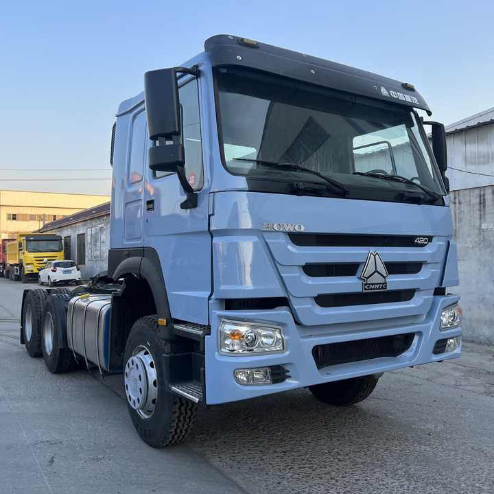 Used Heavy Construction Equipment Howo 371 Front Second Hand Truck Used Machine Hot Sale - Cabeza tractora: foto 1 Used Heavy Construction Equipment Howo 371 Front Second Hand Truck Used Machine Hot Sale - Cabeza tractora: foto 1
