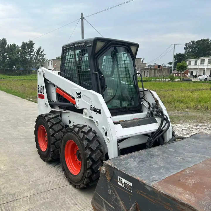 Used Bob Cat Bob Cat S160 Used Mini Skid Steer Wheel Loader Multifunctional Track Loaders Bobcat S160 2.7 Ton - Minicargadora: foto 1 Used Bob Cat Bob Cat S160 Used Mini Skid Steer Wheel Loader Multifunctional Track Loaders Bobcat S160 2.7 Ton - Minicargadora: foto 1