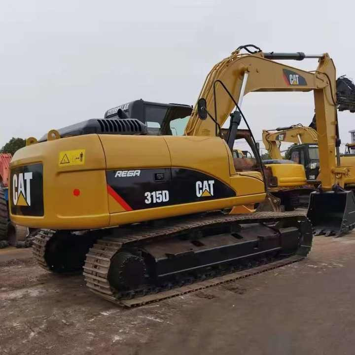 Used Excavator Caterpillar CAT315D Small and Medium-sized Original 15 Ton Excavator CAT315D for Sale - Excavadora de cadenas: foto 1 Used Excavator Caterpillar CAT315D Small and Medium-sized Original 15 Ton Excavator CAT315D for Sale - Excavadora de cadenas: foto 1