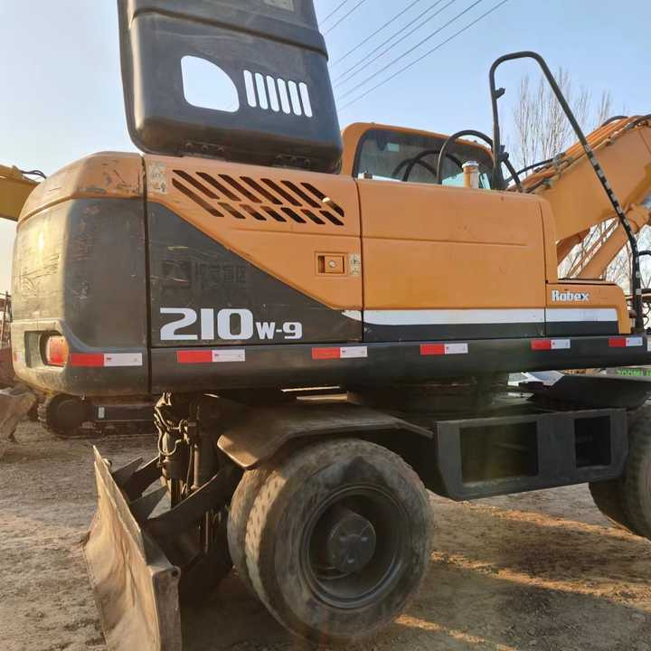 Used Korea Brand Hyudnai 210w-9 Wheel Excavator for Sale Anhui Zhaomi Construction Machinery for Sale - Excavadora de ruedas: foto 1 Used Korea Brand Hyudnai 210w-9 Wheel Excavator for Sale Anhui Zhaomi Construction Machinery for Sale - Excavadora de ruedas: foto 1