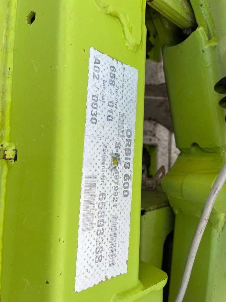 Claas Orbis 600 - Cabezal de maíz: foto 4 Claas Orbis 600 - Cabezal de maíz: foto 4