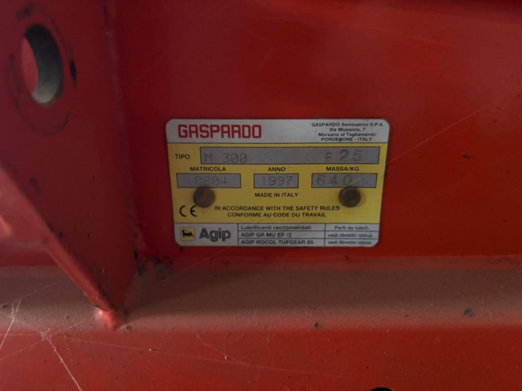 Gaspardo H 300 - Sembradora de precisión: foto 4 Gaspardo H 300 - Sembradora de precisión: foto 4