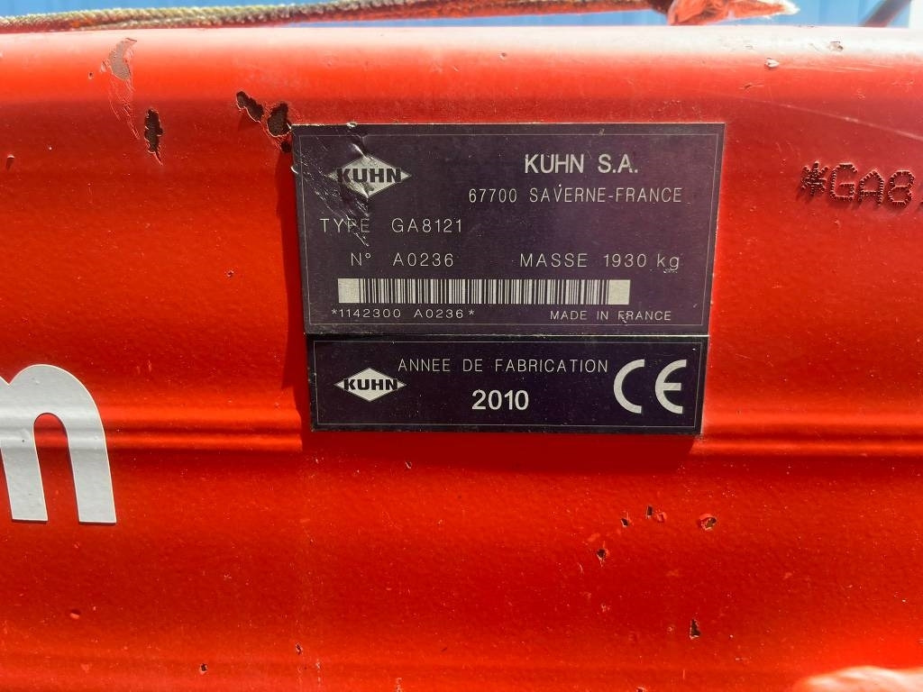 Kuhn GA 8121 - Henificadora: foto 5 Kuhn GA 8121 - Henificadora: foto 5