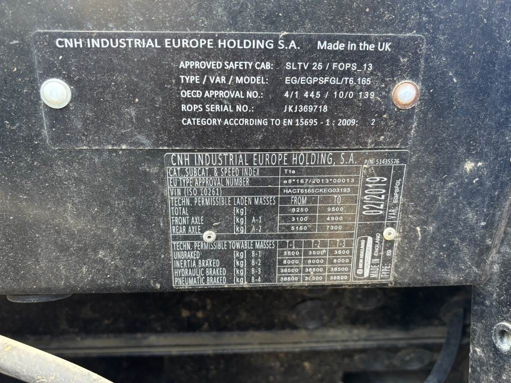 Leasing para New Holland T6.165  New Holland T6.165: foto 15