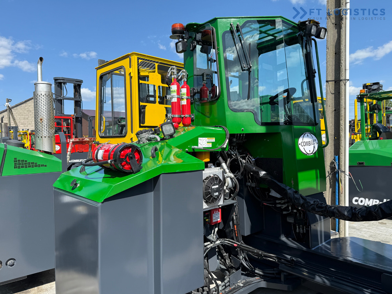 Carretilla de 4 vías nuevo COMBILIFT C5000E / ELECTRIC / TRIPLEX 8300MM / FULL FREE LIFT / WIDE POSITIONER / FORK SIDESHIFT / BATTERY LIKE NEW: foto 19
