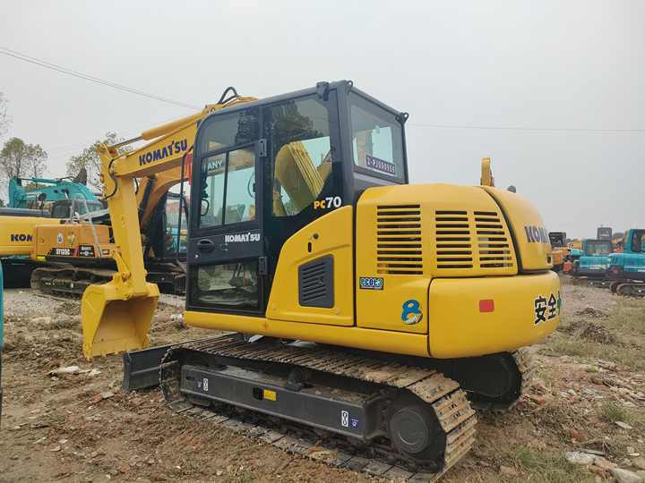 Cheap Used Komatsu PC70-8 Crawler Excavator with High Efficiency Used Heavy Machinery Komatsu PC70-8 Digger Cheap for Sale - Excavadora de cadenas: foto 4 Cheap Used Komatsu PC70-8 Crawler Excavator with High Efficiency Used Heavy Machinery Komatsu PC70-8 Digger Cheap for Sale - Excavadora de cadenas: foto 4