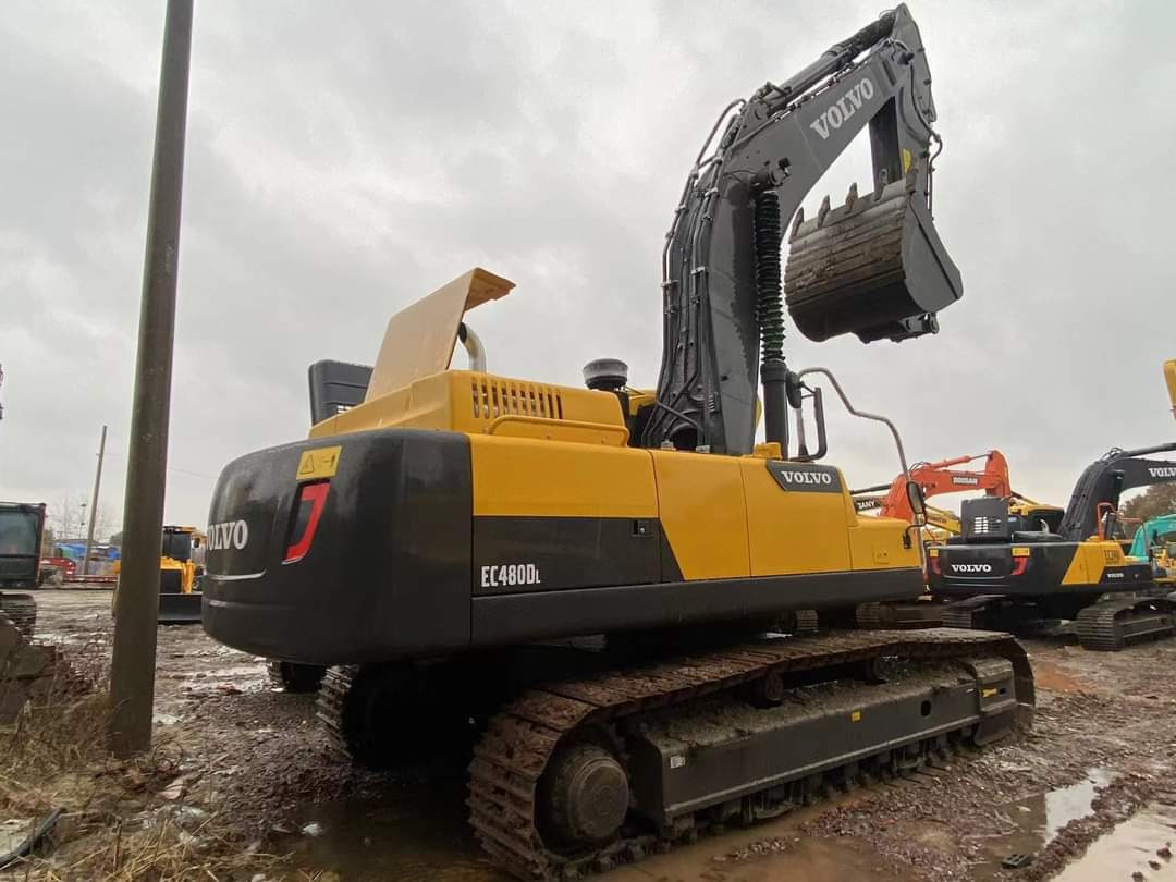Maquinaria de construcción EXCAVATOR Excellent Condition VOLVO EC480 Large Excavator in Stock Digging Heavy Duty Machine Hydraulic Crawler for Hot Sale: foto 1