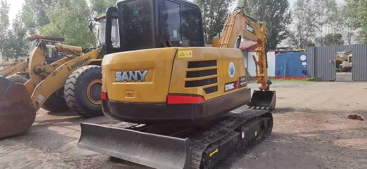 Second Hand Chinese Brand Sany Sy60 Excavator Hot Sale - Excavadora de cadenas: foto 4 Second Hand Chinese Brand Sany Sy60 Excavator Hot Sale - Excavadora de cadenas: foto 4