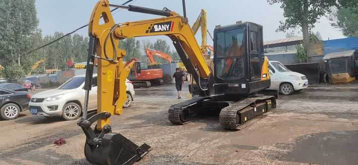 Second Hand Chinese Brand Sany Sy60 Excavator Hot Sale - Excavadora de cadenas: foto 3 Second Hand Chinese Brand Sany Sy60 Excavator Hot Sale - Excavadora de cadenas: foto 3