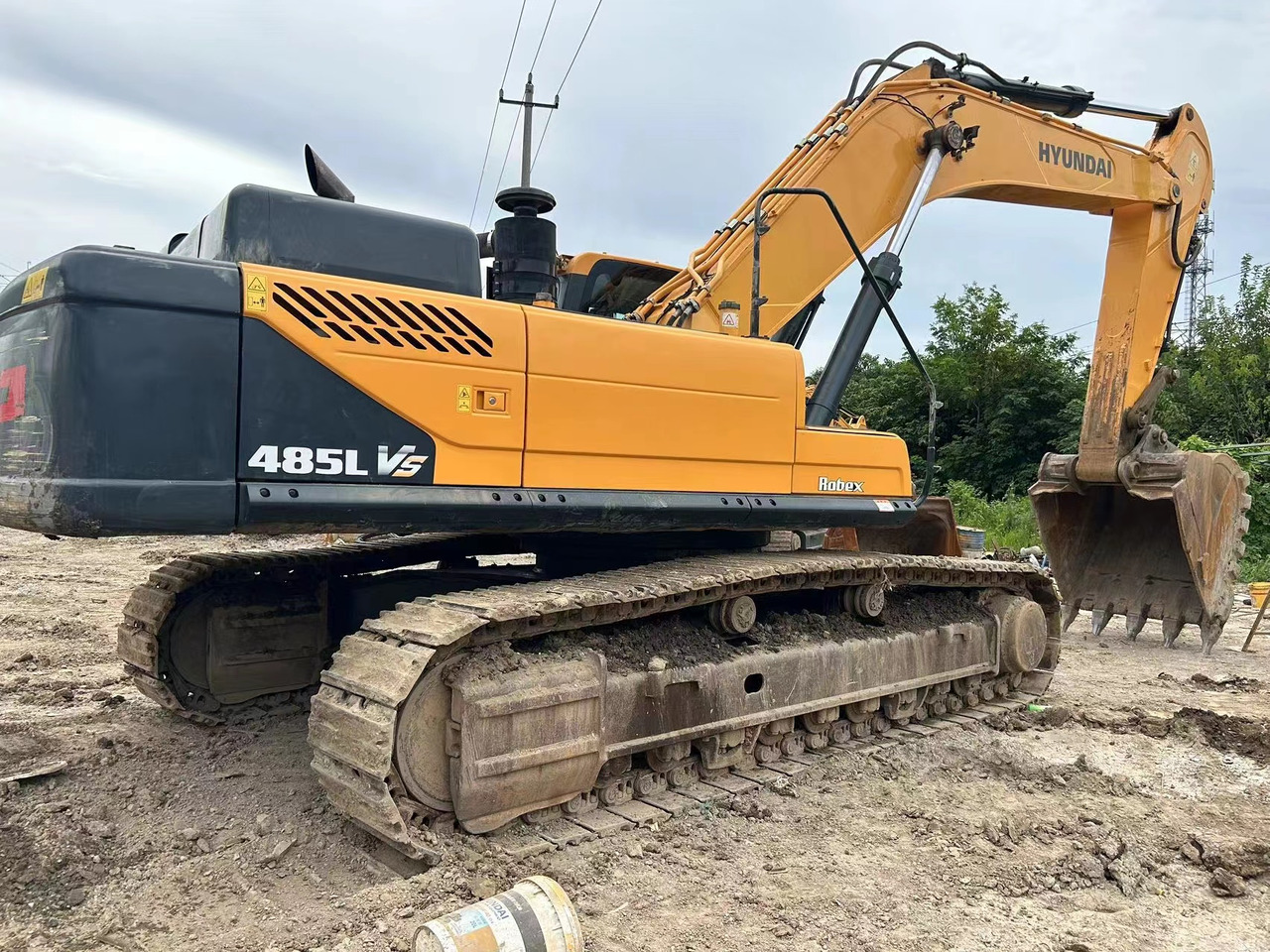 HYUNDAI R485LVS - Excavadora de cadenas: foto 2 HYUNDAI R485LVS - Excavadora de cadenas: foto 2