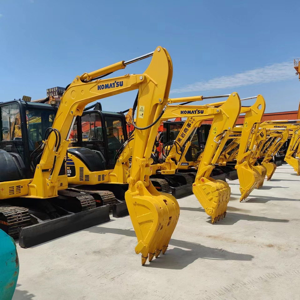 KOMATSU PC55MR - Excavadora de cadenas: foto 1 KOMATSU PC55MR - Excavadora de cadenas: foto 1