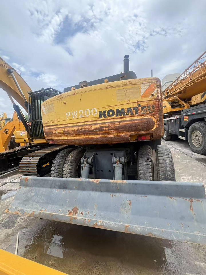 KOMATSU PW150 - Excavadora de ruedas: foto 4 KOMATSU PW150 - Excavadora de ruedas: foto 4