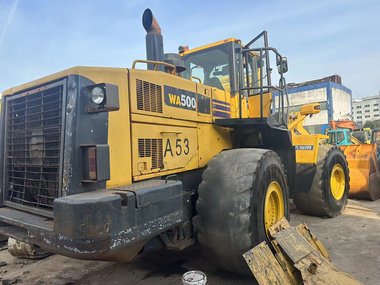KOMATSU WA500-3 - Cargadora de ruedas: foto 1 KOMATSU WA500-3 - Cargadora de ruedas: foto 1