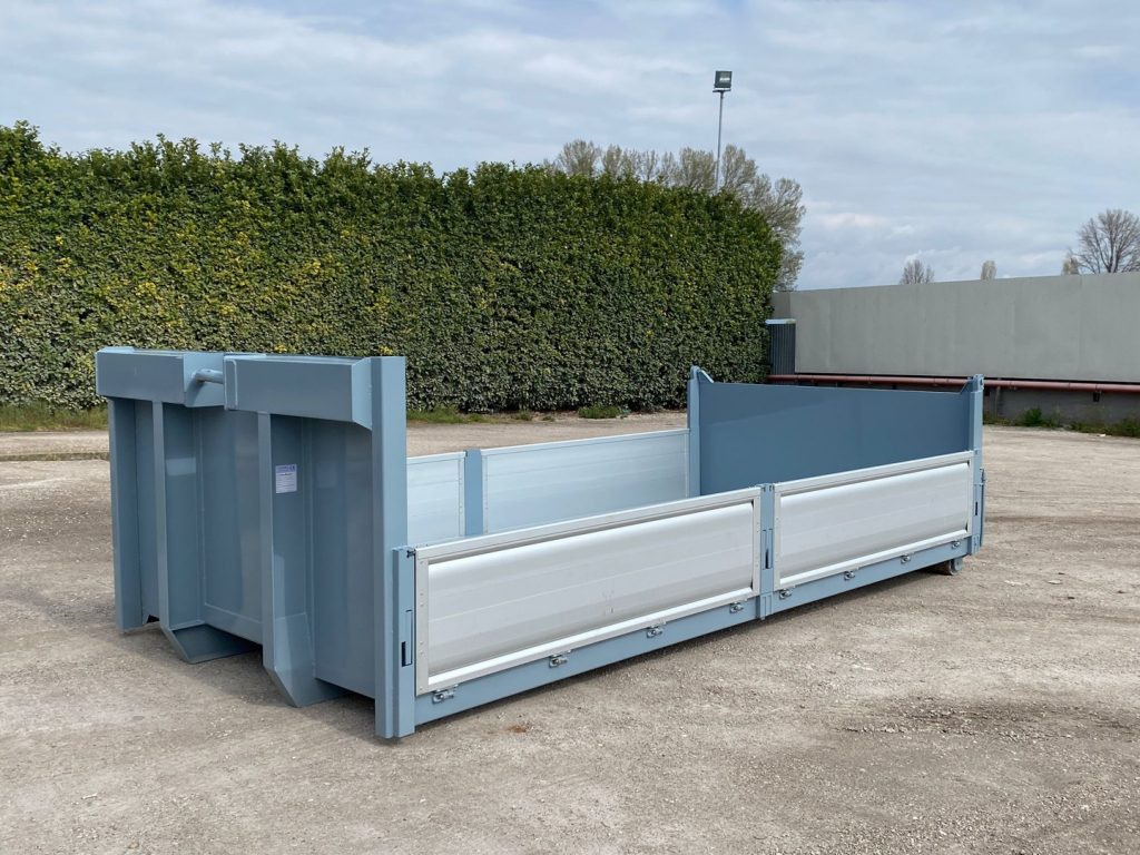 CONTAINER NUOVO A PIANALE CON PIANTONI RIMOVIBILI - Contenedor de gancho: foto 1 CONTAINER NUOVO A PIANALE CON PIANTONI RIMOVIBILI - Contenedor de gancho: foto 1