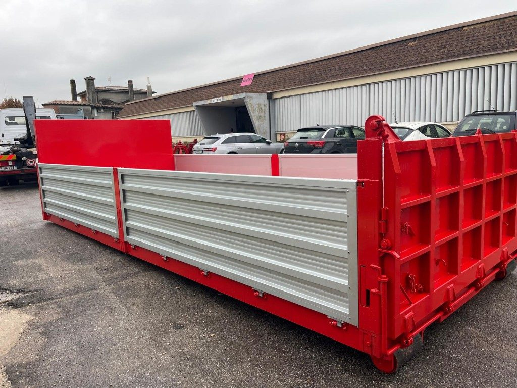 CONTAINER SCARRABILE NUOVO A PIANALE CON SPONDE - Contenedor de gancho: foto 2 CONTAINER SCARRABILE NUOVO A PIANALE CON SPONDE - Contenedor de gancho: foto 2