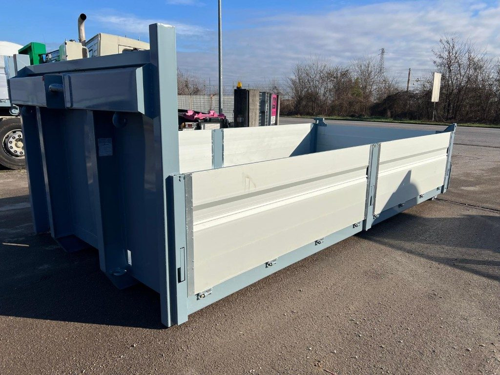 CONTAINER SCARRABILE NUOVO A PIANALE CON SPONDE - Contenedor de gancho: foto 1 CONTAINER SCARRABILE NUOVO A PIANALE CON SPONDE - Contenedor de gancho: foto 1