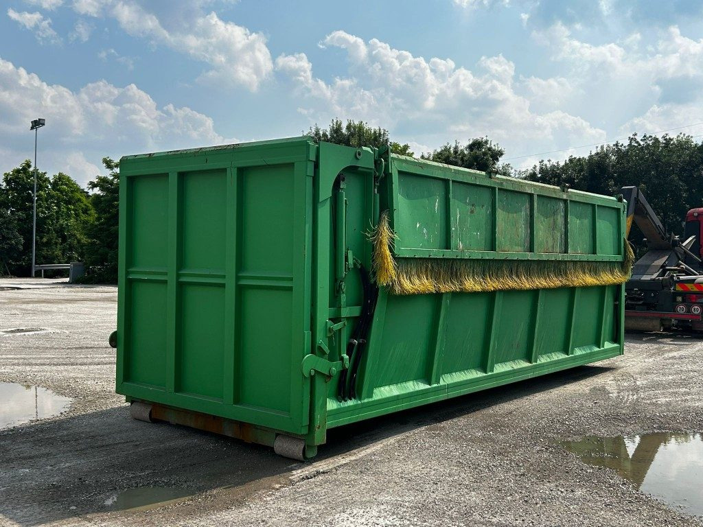 Contenedor de gancho CONTAINER SCARRABILE USATO CON COPERCHIO: foto 7