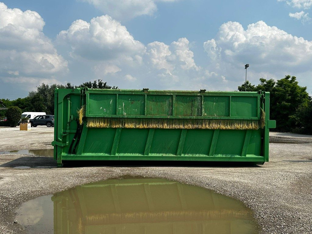 Contenedor de gancho CONTAINER SCARRABILE USATO CON COPERCHIO: foto 6