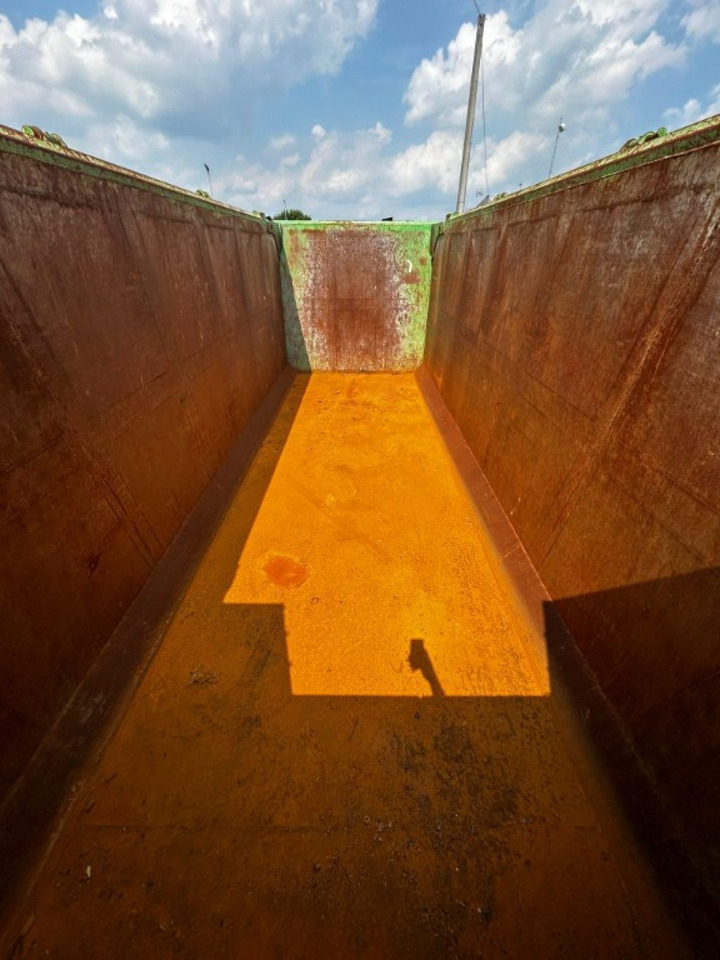 Contenedor de gancho CONTAINER SCARRABILE USATO CON COPERCHIO: foto 9