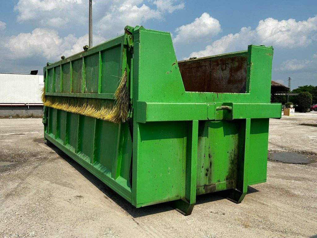 Contenedor de gancho CONTAINER SCARRABILE USATO CON COPERCHIO: foto 8