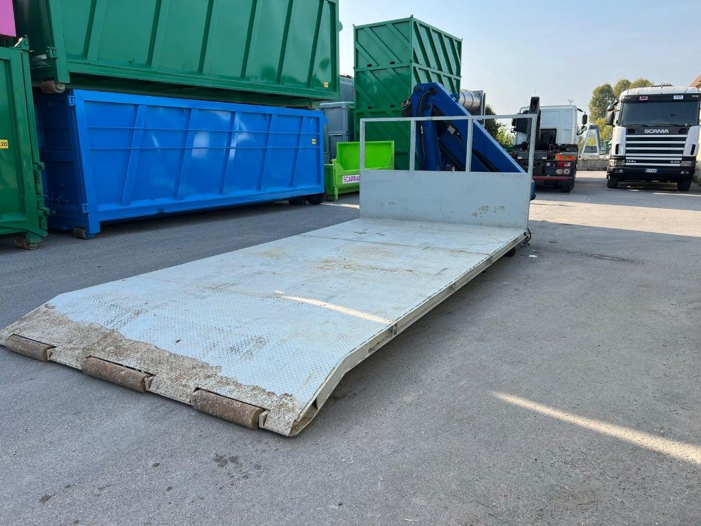 PIANALE SCARRABILE USATO SENZA SPONDE - Contenedor de gancho: foto 5 PIANALE SCARRABILE USATO SENZA SPONDE - Contenedor de gancho: foto 5