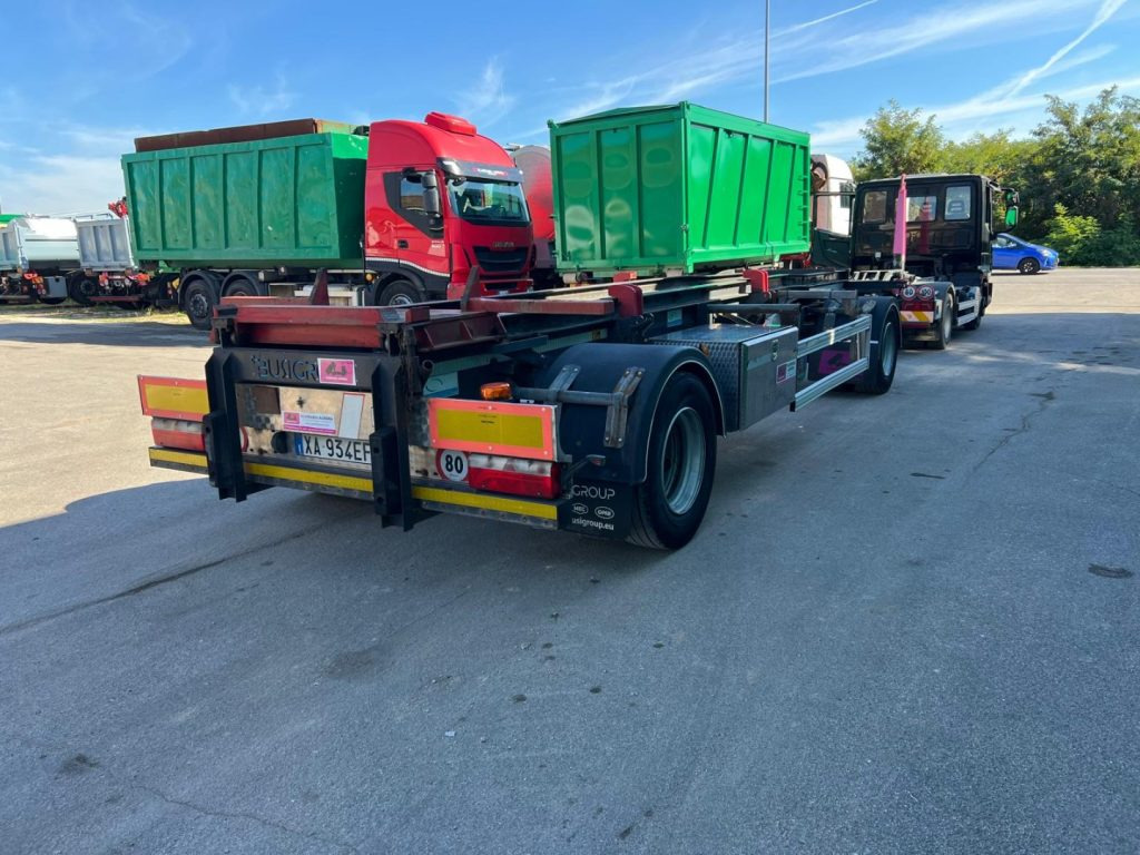 ZORZI RIMORCHIO ZORZI 20R19A SCARRABILE - Remolque multilift/ Portacontenedores de cadenas: foto 1 ZORZI RIMORCHIO ZORZI 20R19A SCARRABILE - Remolque multilift/ Portacontenedores de cadenas: foto 1