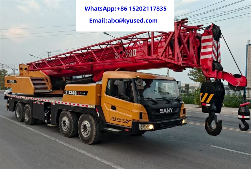 SANY STC500 STC750 STC1000 stc800 stc250 50ton 75ton 100ton 80ton truck mobile crane - Autogrúa: foto 3 SANY STC500 STC750 STC1000 stc800 stc250 50ton 75ton 100ton 80ton truck mobile crane - Autogrúa: foto 3