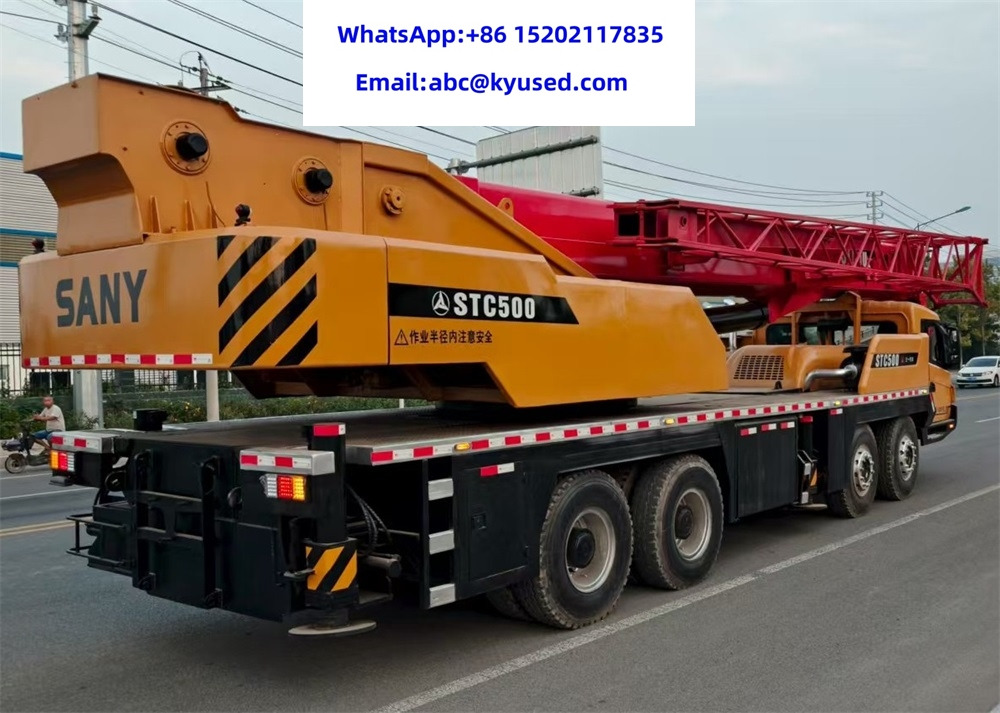 SANY STC500 STC750 STC1000 stc800 stc250 50ton 75ton 100ton 80ton truck mobile crane - Autogrúa: foto 4 SANY STC500 STC750 STC1000 stc800 stc250 50ton 75ton 100ton 80ton truck mobile crane - Autogrúa: foto 4