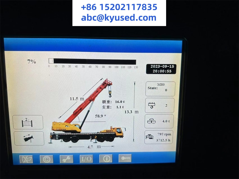 Leasing para SANY STC800 STC750 STC750S SANY STC800 STC750 STC750S: foto 11