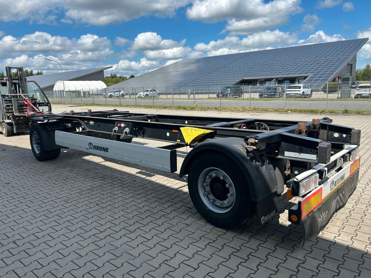 Krone AZW 18 eL3B7 Box Carrier BDF - Remolque portacontenedore/ Intercambiable: foto 3 Krone AZW 18 eL3B7 Box Carrier BDF - Remolque portacontenedore/ Intercambiable: foto 3