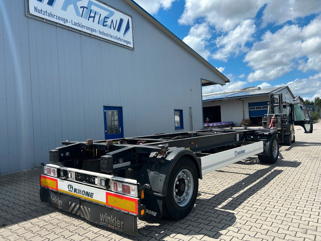 Krone AZW 18 eL3B7 Box Carrier BDF - Remolque portacontenedore/ Intercambiable: foto 2 Krone AZW 18 eL3B7 Box Carrier BDF - Remolque portacontenedore/ Intercambiable: foto 2
