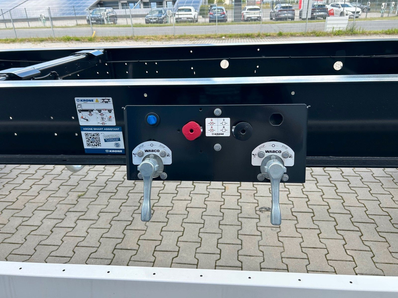 Remolque portacontenedore/ Intercambiable Krone AZW 18 eL3B9 22,5" BDF Box Carrier Neufahrzeug: foto 6