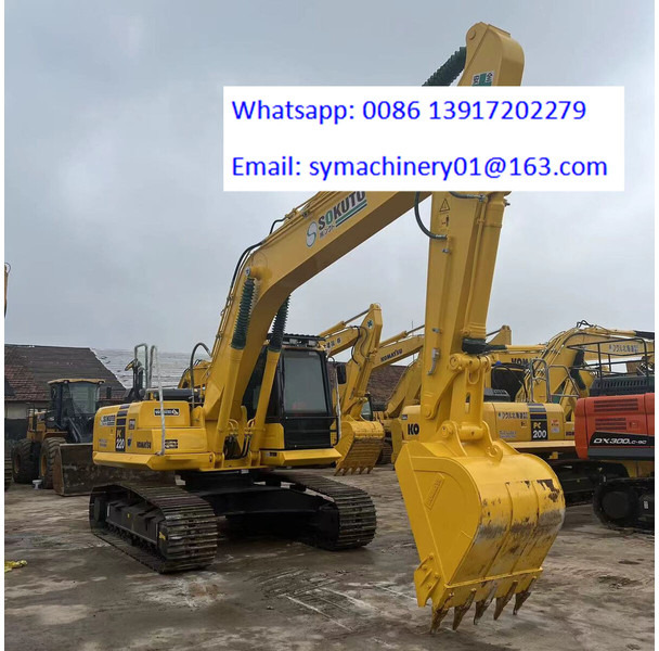 Excavadora de cadenas Komatsu PC220-8: foto 8