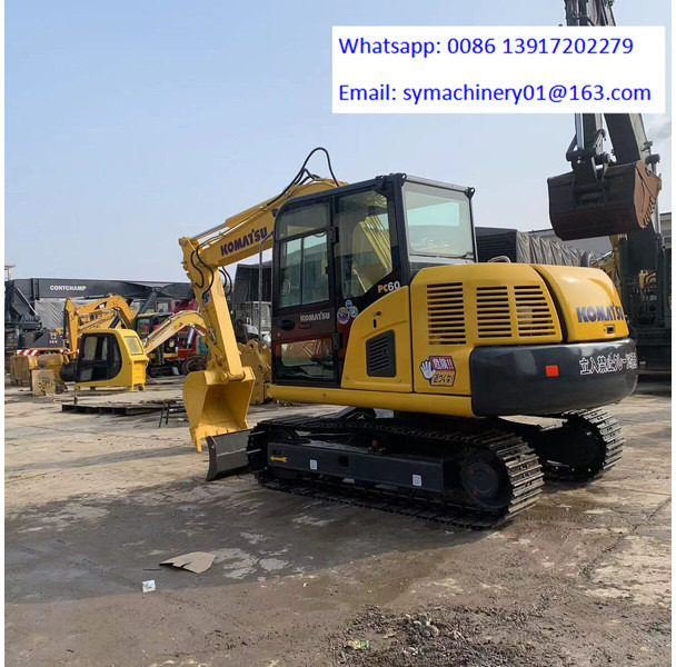 Komatsu PC60-8 - Miniexcavadora: foto 3 Komatsu PC60-8 - Miniexcavadora: foto 3