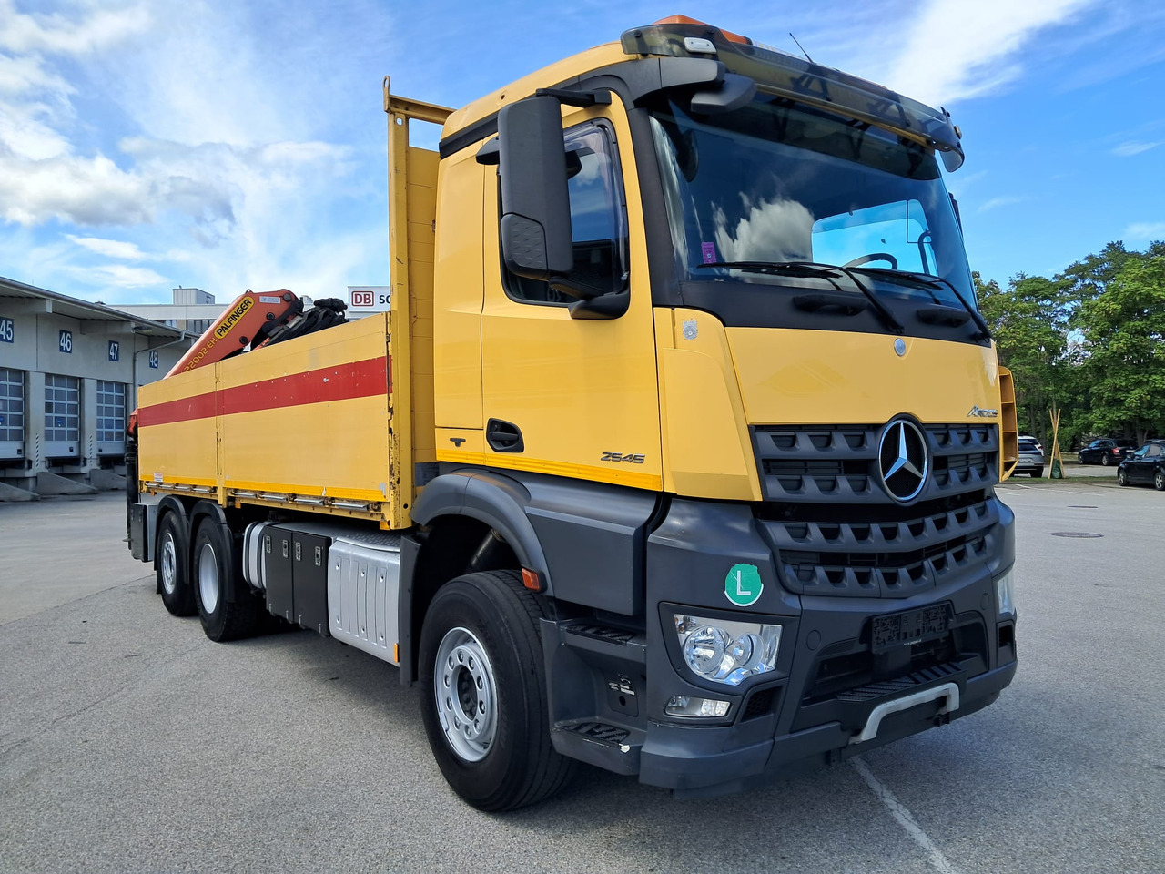 MERCEDES-BENZ Arocs 2545 | Palfinger PK 22002 | Klima | Retarder | Euro 6 - Camión caja abierta, Camión grúa: foto 2 MERCEDES-BENZ Arocs 2545 | Palfinger PK 22002 | Klima | Retarder | Euro 6 - Camión caja abierta, Camión grúa: foto 2