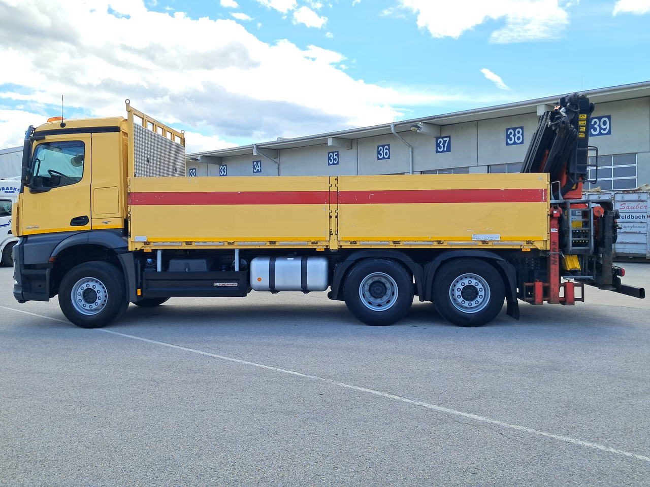 MERCEDES-BENZ Arocs 2545 | Palfinger PK 22002 | Klima | Retarder | Euro 6 - Camión caja abierta, Camión grúa: foto 3 MERCEDES-BENZ Arocs 2545 | Palfinger PK 22002 | Klima | Retarder | Euro 6 - Camión caja abierta, Camión grúa: foto 3