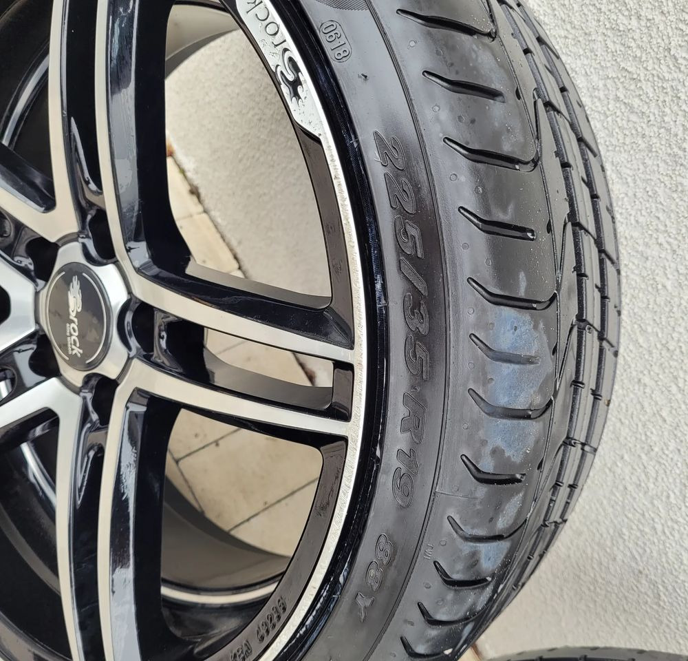 ALUSY KOŁA BROK BMW 19 8.5J OPONY 225/35R19 PIRELLI - Neumáticos y llantas para Camión: foto 5 ALUSY KOŁA BROK BMW 19 8.5J OPONY 225/35R19 PIRELLI - Neumáticos y llantas para Camión: foto 5