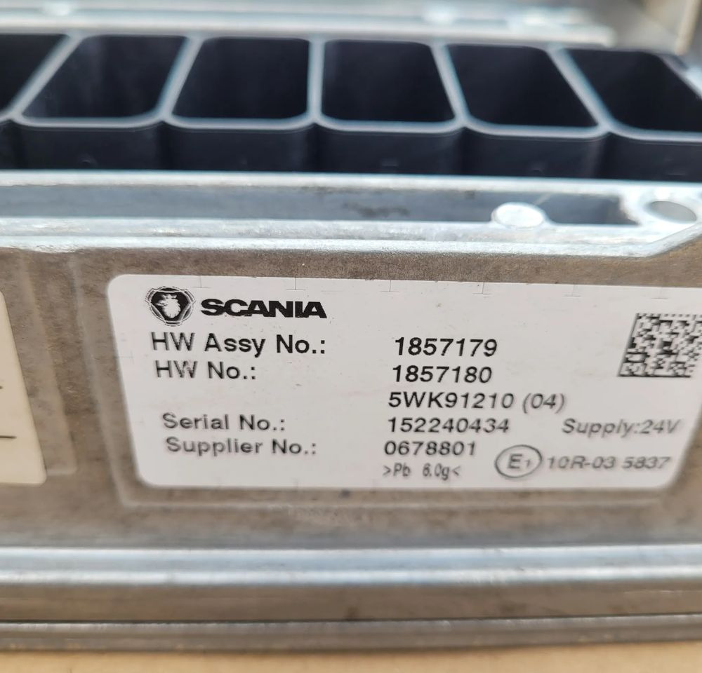 KOMPUTER SILNIKA SCANIA NOWY ORYGINAŁ 1857179 CHWALIM116 - Sistema eléctrico para Camión: foto 2 KOMPUTER SILNIKA SCANIA NOWY ORYGINAŁ 1857179 CHWALIM116 - Sistema eléctrico para Camión: foto 2