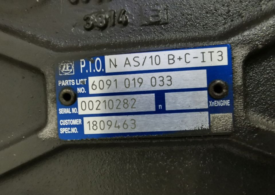 PRZYSTAWKA SKRZYNI BIEGÓW ZF PTO N AS/10 B+C - IT3 - Caja de cambios y piezas para Camión: foto 4 PRZYSTAWKA SKRZYNI BIEGÓW ZF PTO N AS/10 B+C - IT3 - Caja de cambios y piezas para Camión: foto 4