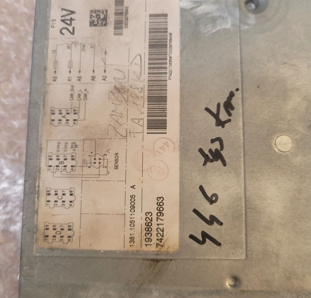 TACHGRAF DAF 1938623 R 2.1 CHWALIM116 - Tacógrafo para Camión: foto 2 TACHGRAF DAF 1938623 R 2.1 CHWALIM116 - Tacógrafo para Camión: foto 2