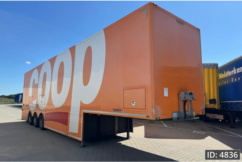 BURGERS Double-Deck / Steering axle / Tail lift / 4 Pieces - Semirremolque caja cerrada: foto 5 BURGERS Double-Deck / Steering axle / Tail lift / 4 Pieces - Semirremolque caja cerrada: foto 5