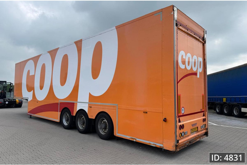 BURGERS Double-Deck / Steering axle / Tail lift / Racing / 5 pieces - Semirremolque caja cerrada: foto 2 BURGERS Double-Deck / Steering axle / Tail lift / Racing / 5 pieces - Semirremolque caja cerrada: foto 2