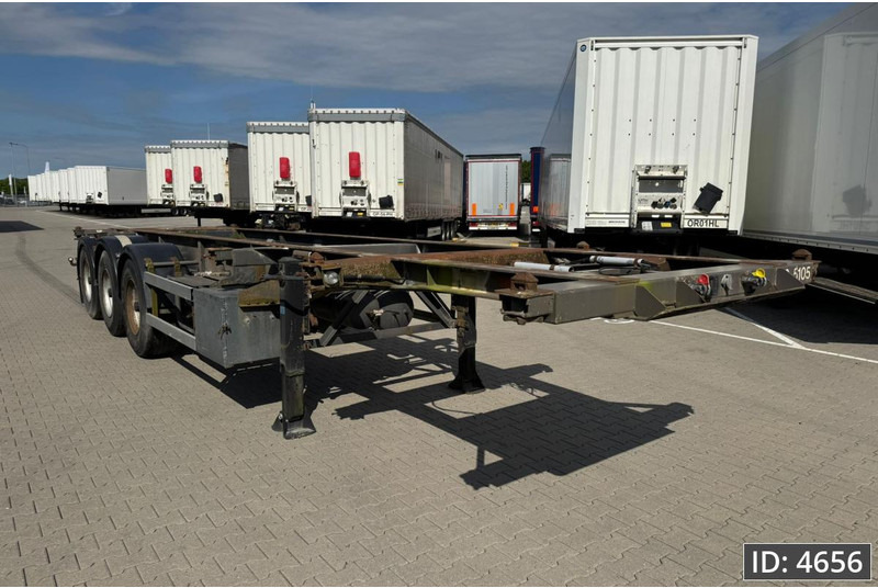 DESOT 3AT / 20-30 ft / BPW - Semirremolque portacontenedore/ Intercambiable: foto 4 DESOT 3AT / 20-30 ft / BPW - Semirremolque portacontenedore/ Intercambiable: foto 4