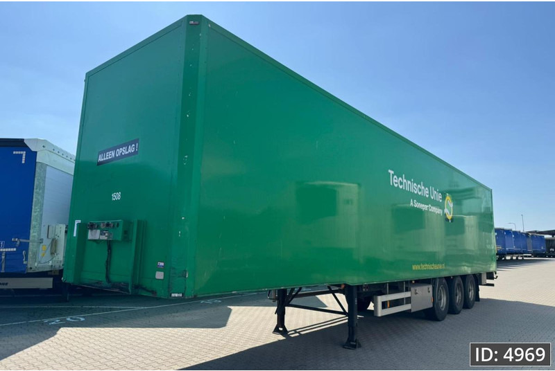 Van Eck PT-3 / BPW Drum / Roll up door - Semirremolque caja cerrada: foto 1 Van Eck PT-3 / BPW Drum / Roll up door - Semirremolque caja cerrada: foto 1