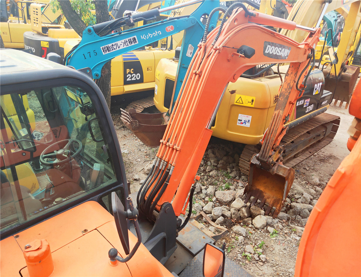 Miniexcavadora DOOSAN Mini Excavator DX60W Click Here for Discount: foto 7