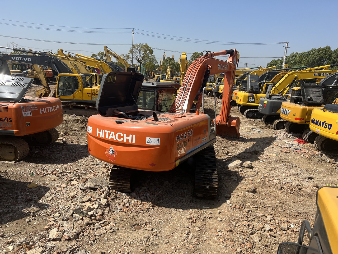 HITACHI ZX240 - Excavadora de cadenas: foto 2 HITACHI ZX240 - Excavadora de cadenas: foto 2