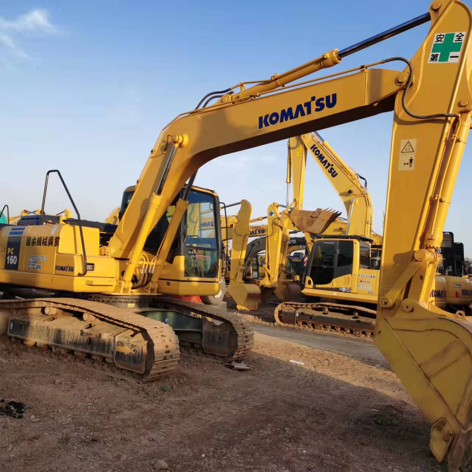 KOMATSU PC160-7 - Excavadora de cadenas: foto 1 KOMATSU PC160-7 - Excavadora de cadenas: foto 1
