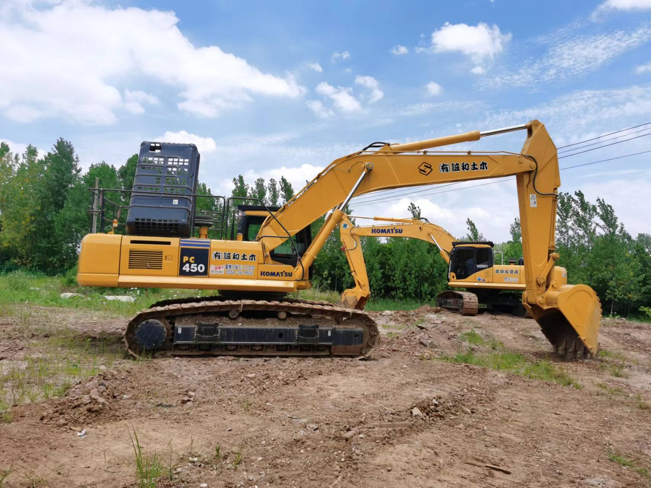 KOMATSU PC450-7 - Excavadora de cadenas: foto 2 KOMATSU PC450-7 - Excavadora de cadenas: foto 2